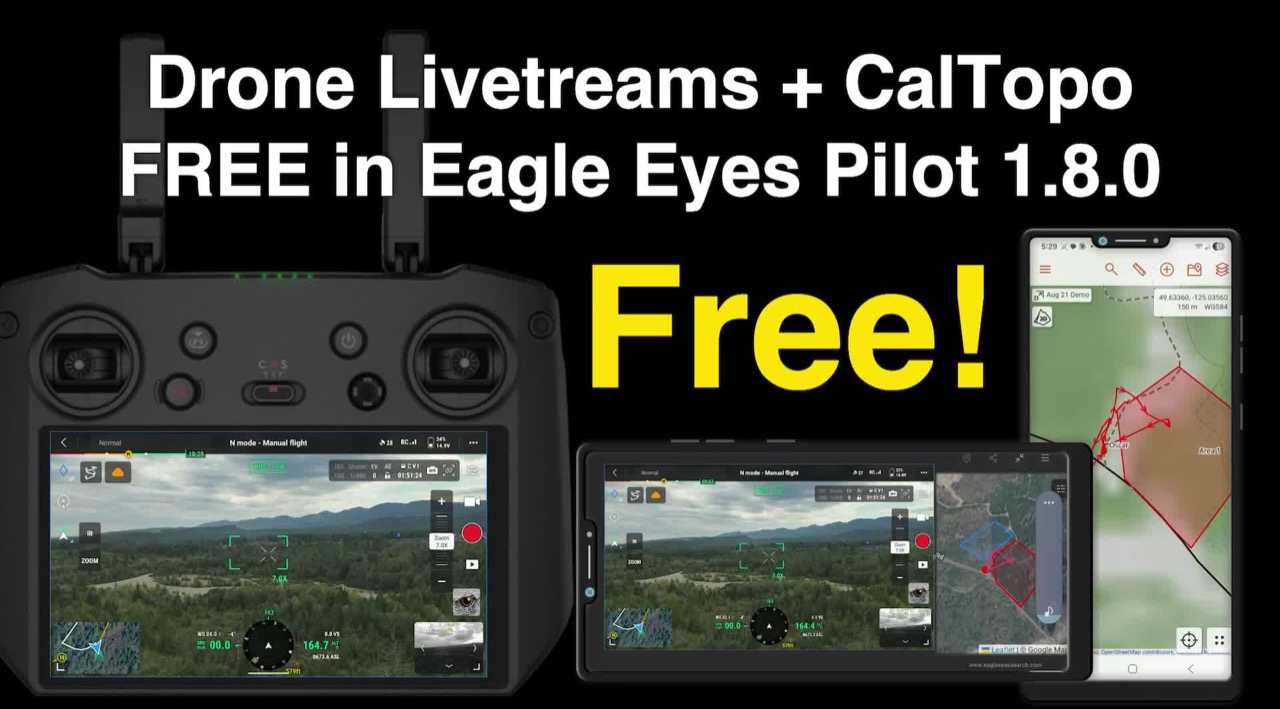 Eagle Eyes Pilot 1.8.0 beta and Mirada 0.1.7